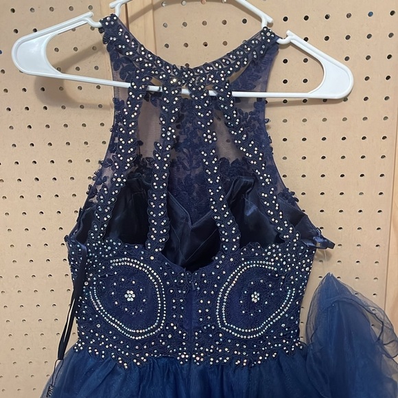 Stunning blue formal dress Nox Anabel small gown small nwot‎ - Picture 7 of 10